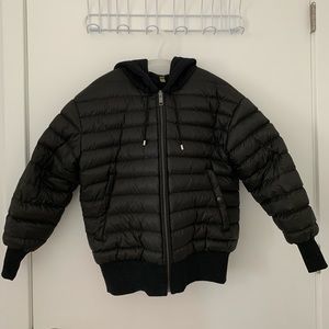 Burberry reversible puff jacket